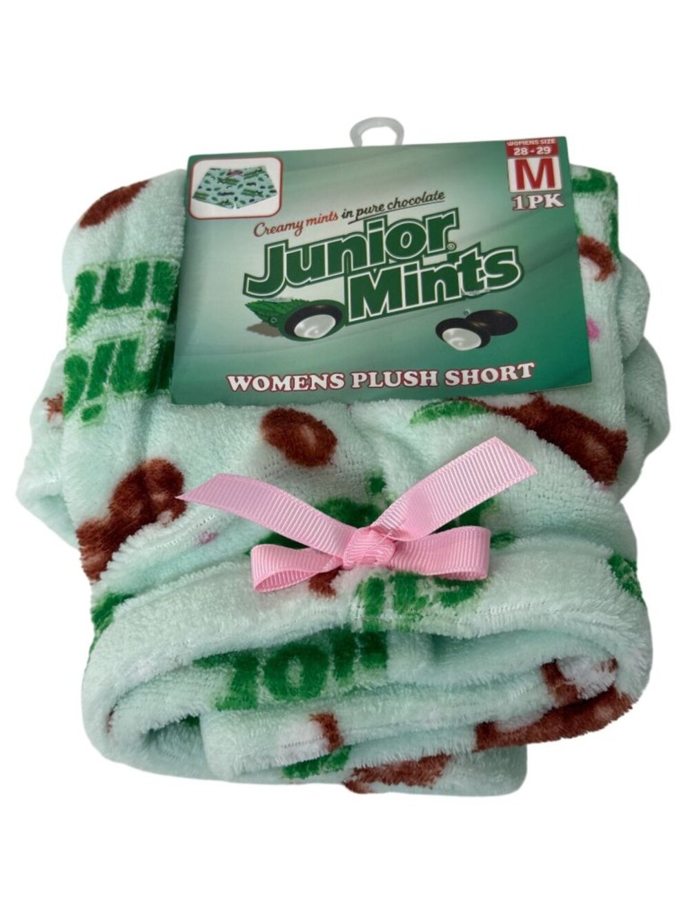 Junior Mints Plush Lounge Shorts Womens Medium New